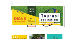 Desktop Screenshot of dignelesbains.fr